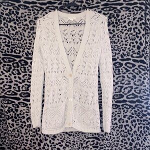 Elegant Cream Knit Sweater